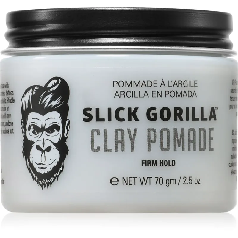 Slick Gorilla Clay Pomade στάιλινγκ άργιλο για τα μαλλιά για άντρες 70 γρ