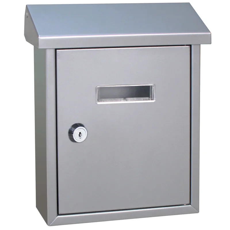 Γραμματοκιβώτιο Μεταλλικό Ασημί "Easy" 19x8x25.5cm