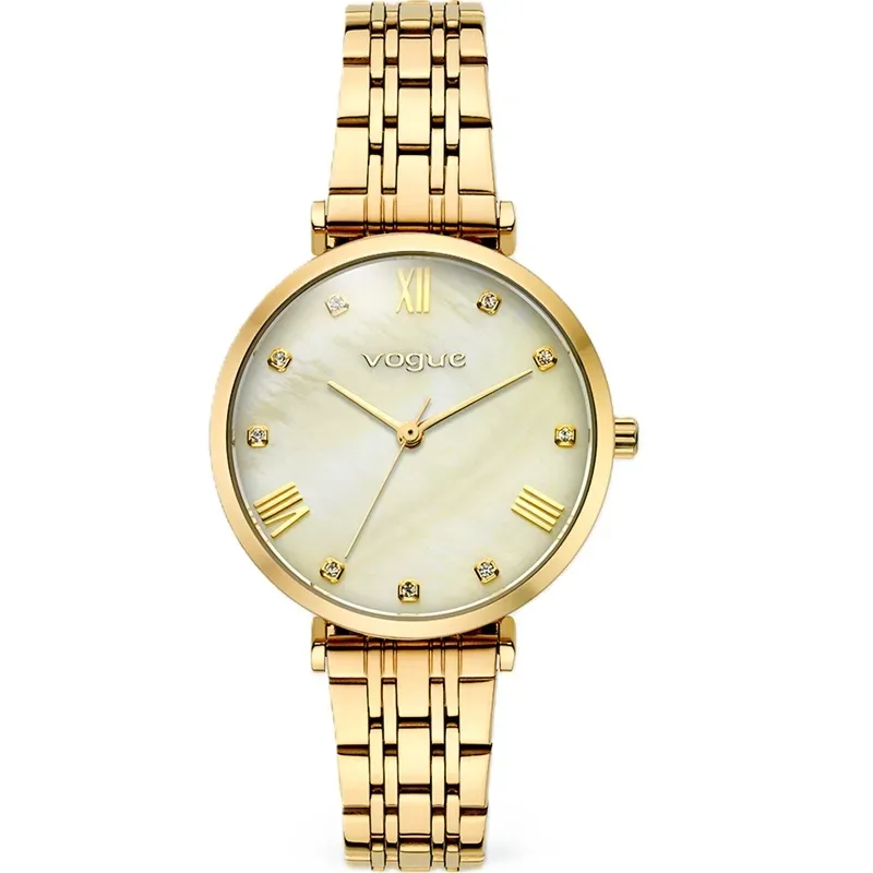 Γυναικείο ρολόι Vogue New Bliss Χρυσό Stainless Steel Bracelet 616342 616342 Ατσάλι