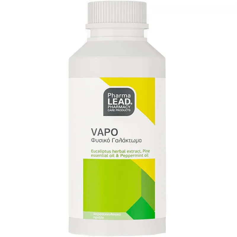 PharmaLead VAPO Φυσικό Γαλάκτωμα από Φυτικά Αιθέρια Έλαια με Τονωτικές, Καταπραϋντικές & Αρωματικές Ιδιότητες 100ml