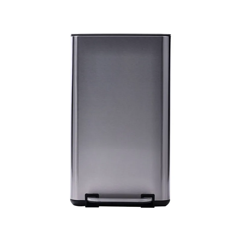ESTIA ΚΑΔΟΣ ΑΠΟΡΡΙΜΑΤΩΝ CUBIC SOFT CLOSE 30lt ΙΝΟΞ 01-21948