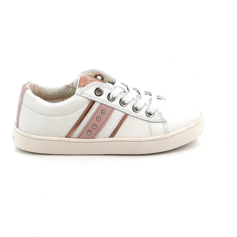 Παιδικό Χαμηλό Casual για Κορίτσι Geox J Kathe Ανατομικό Χρώματος Λευκό J16EUF 00085 C1Z8W