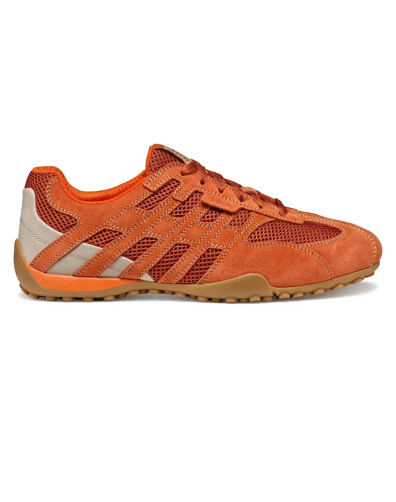 GEOX U SNAKE ORIGINAL A - SUE+MESH U55MNA02214C6014-C6014 Πορτοκαλί