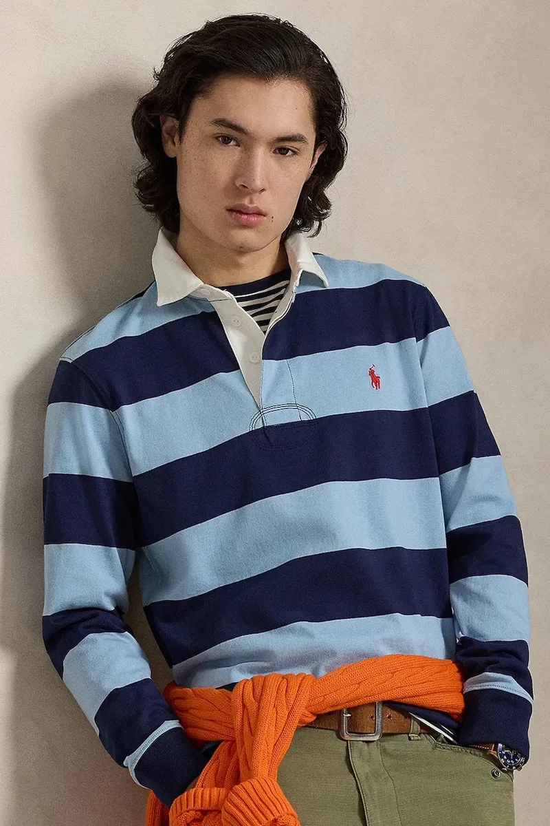 Polo Ralph Lauren Τοπ μακρυμάνικο ανδρικό βαμβακερό
