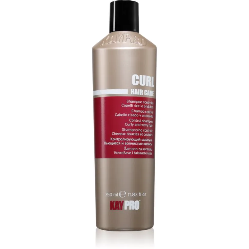 Kaypro Curl Hair Care Control Shampoo σαμπουάν για σπαστά και σγουρά μαλλιά 350 ml