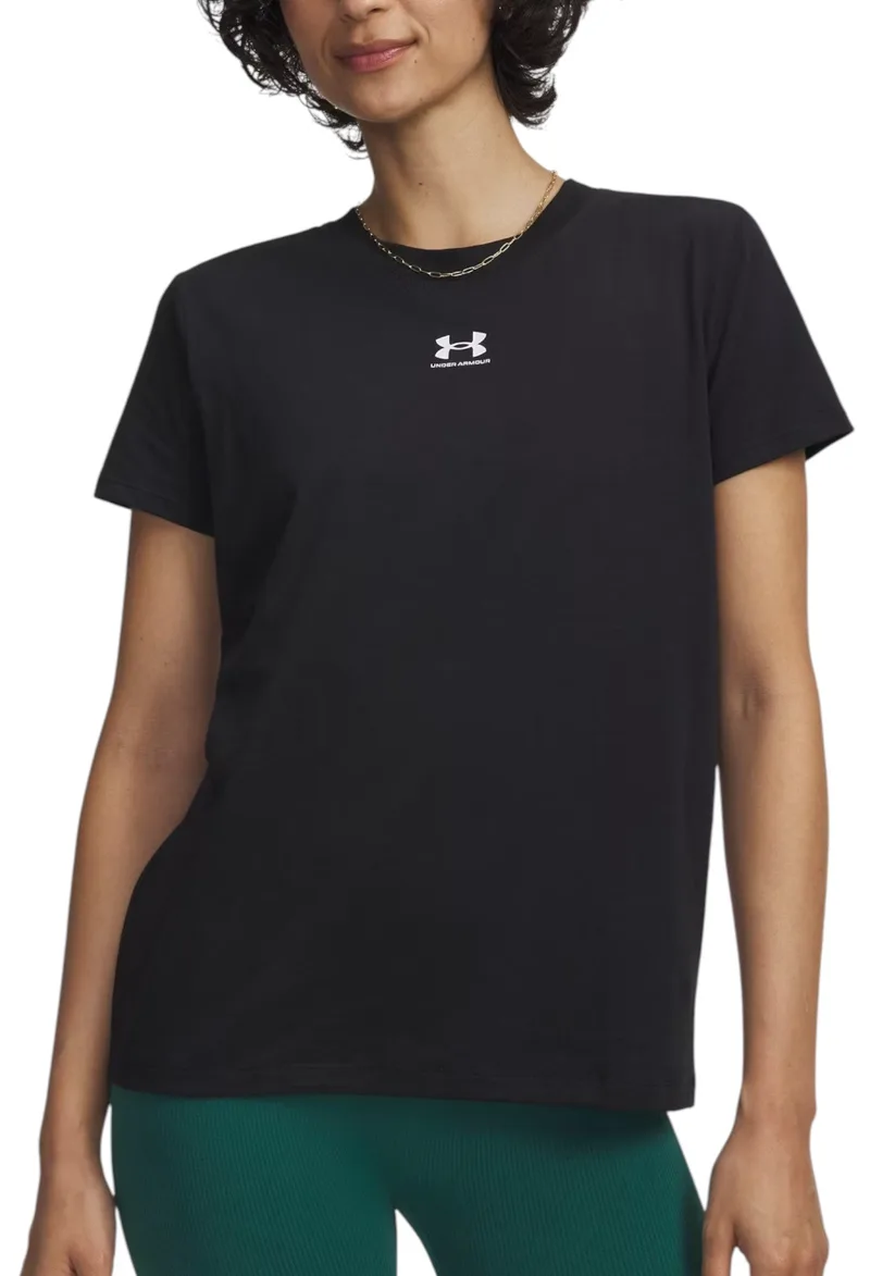 Μπλούζα Κοντομάνικη Under Armour Rival Core SS 1383648-001 Γυναικείο