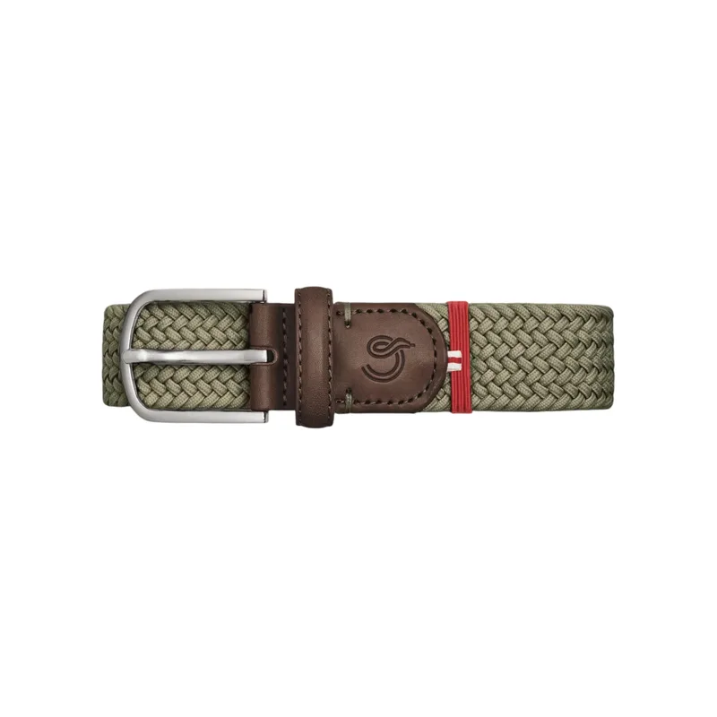 La Boucle Ανδρική Ζώνη Πλεκτή Verbier B10-100545 Desert Taupe