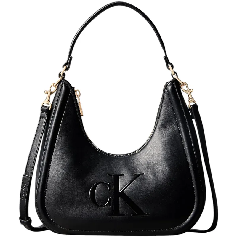 Τσάντες ώμου Calvin Klein Jeans BOLD CK SMALL CRESCENT BAG LV04F3561G