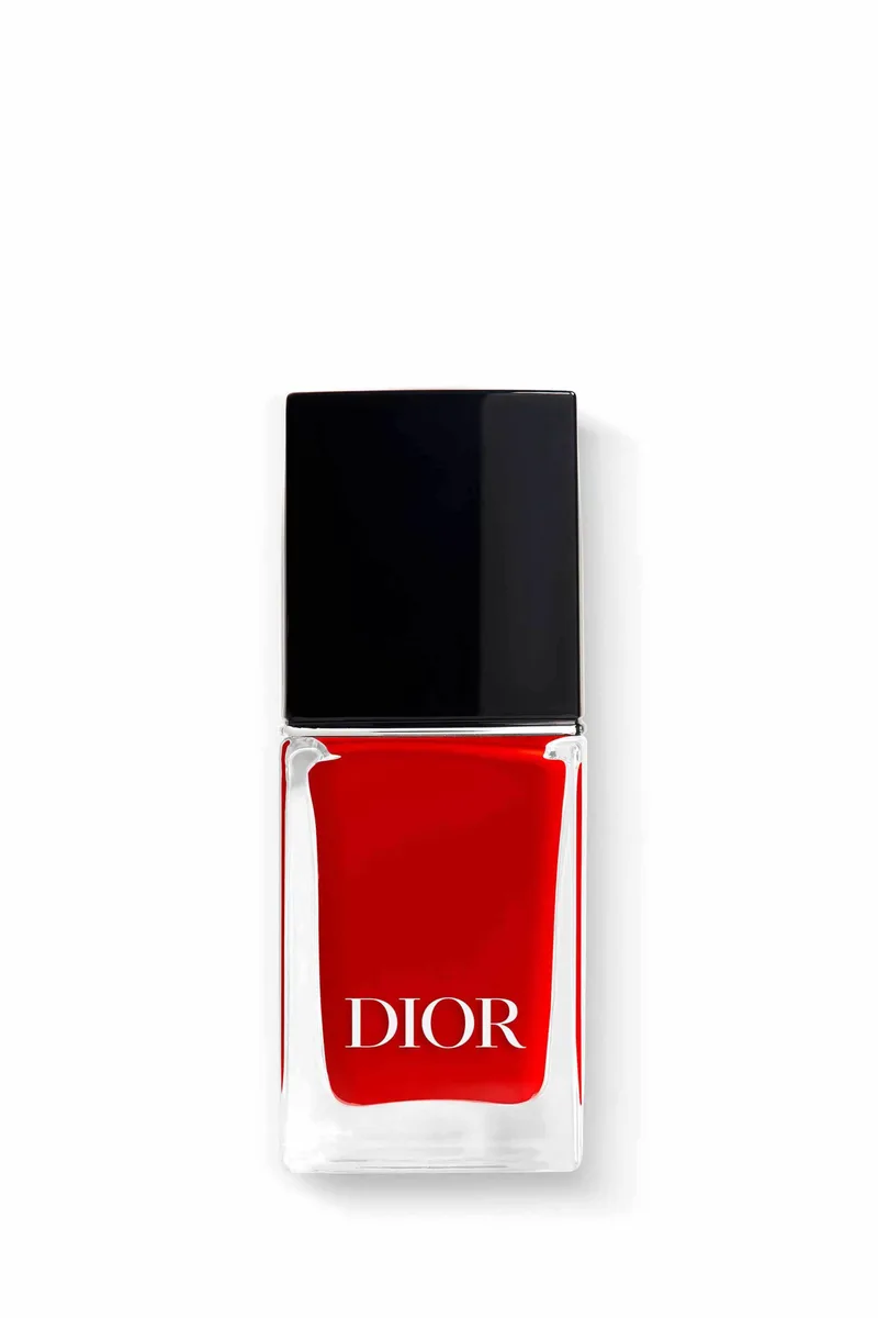 Diοr Vernis Nail Polish with Gel Effect and Couture Color 10 ml - C038100999 999 Rouge