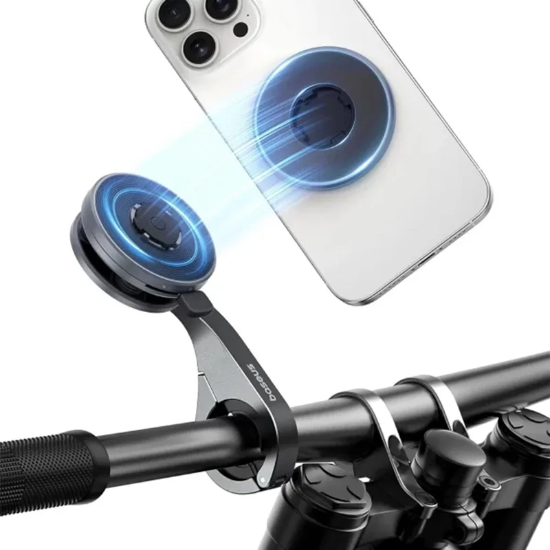 Baseus Magnetic Aluminium Alloy Bike Phone Holder PrimeTrip VB1 Black