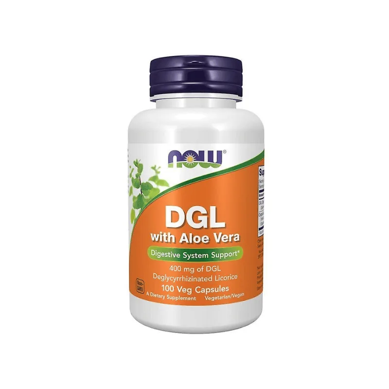 NOW DGL with Aloe Vera 400mg -100caps