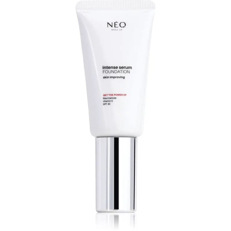 NEO MAKE UP Intense Serum Foundation ελαφρύ μεικ απ SPF 30 απόχρωση 01 Porcelain 30 ml
