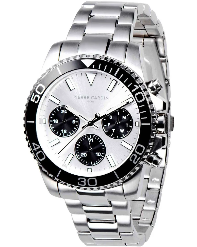 PIERRE CARDIN Nation Posh - CNI.0003, Silver case with Stainless Steel Bracelet