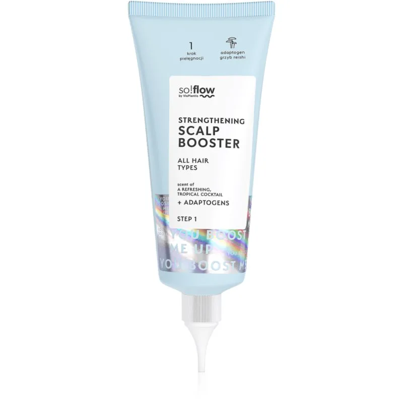 so!flow Strenghtening Scalp Booster δυναμωτικός ορός για ανάπτυξη μαλλιών και ενίσχυση ριζών 100 ml