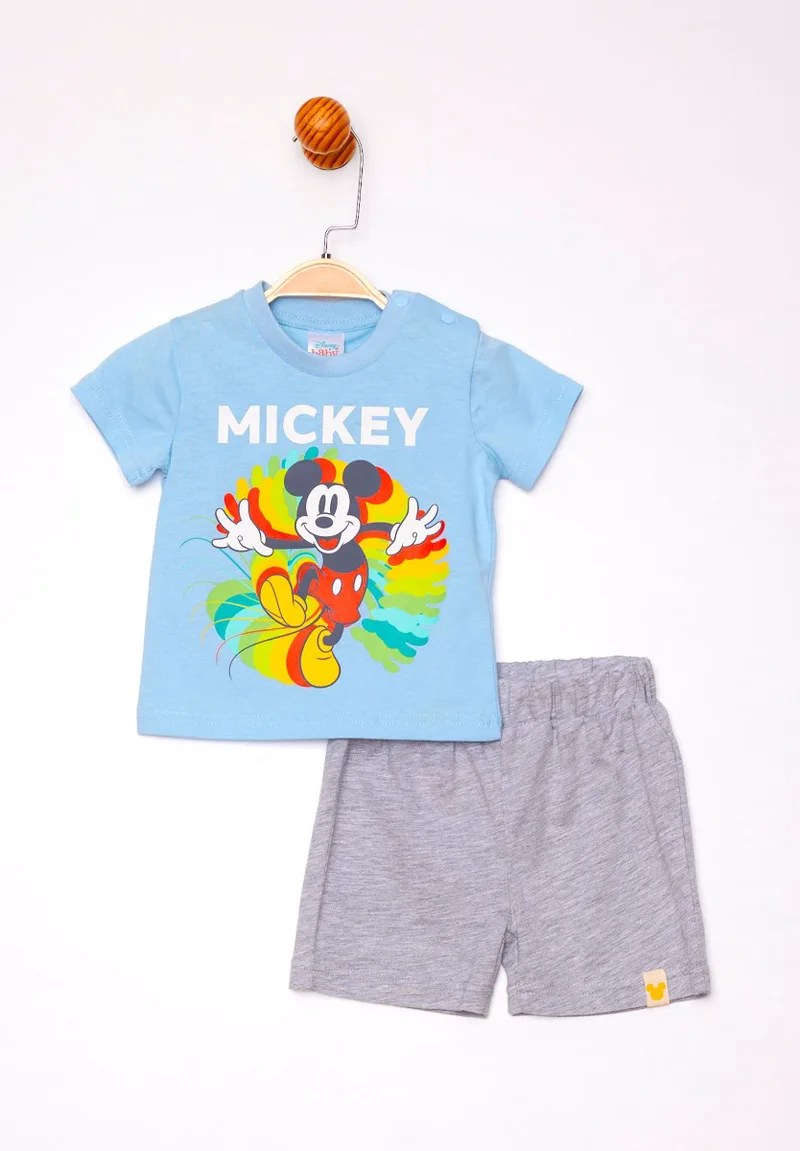 Disney Σετ μπλούζα με σορτσάκι Mickey Mouse Color MC19706
