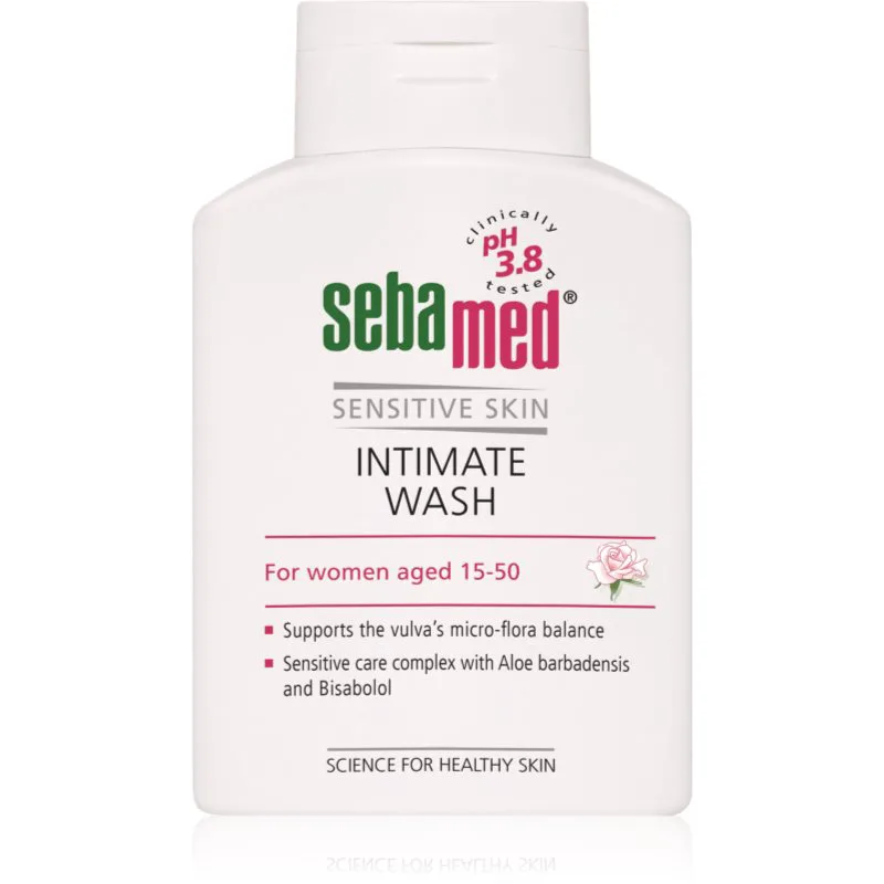 Sebamed Wash Intimate γαλάκτωμα προσωπικής υγιενής pH 3,8 200 ml