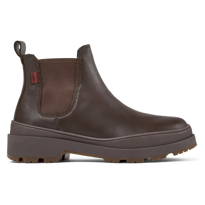 CAMPER Brutus Trek HYDROSHIELD® - Μποτάκια Για Γυναικεία - Καφέ, Μέγεθος 39, Smooth leather