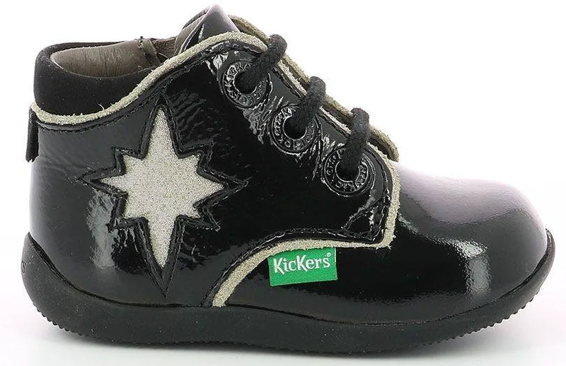 ΜΠΟΤΑΚΙ KICKERS BIROCK 735101 ΜΑΥΡΟ (EU:19)