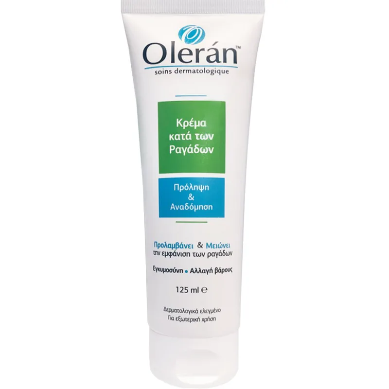 Wellcon Oleran Anti Strech Mark Cream Κρέμα Πρόληψης & Επανόρθωσης Κατά των Ραγάδων & της Χαλάρωσης 125ml