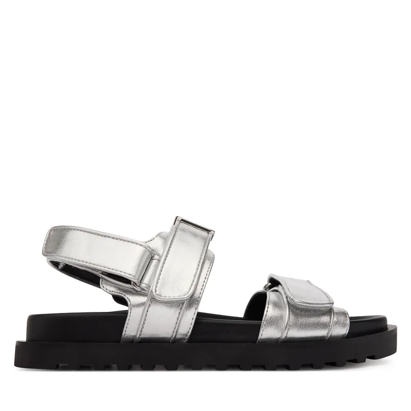Σανδάλια Guess FLJFBL LEL03 Ασημί