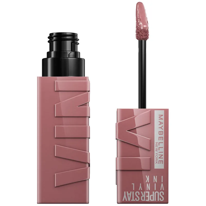 Maybelline Superstay Vinyl Ink Υγρό Κραγιόν με Vinyl Τελείωμα για Χείλη με Έντονο Χρώμα & Διάρκεια 1 Τεμάχιο - 110. Awestruck