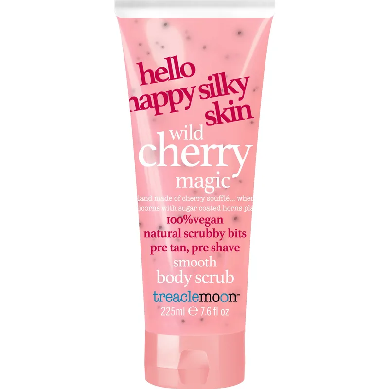 Treaclemoon Wild Cherry Magic Smooth Body Scrub Απαλό Απολεπιστικό Σώματος με Άρωμα Κεράσι 225ml