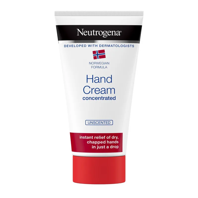 Neutrogena Hand Cream Unscented Ενυδατική Κρέμα Χεριών Χωρίς Άρωμα για Πολύ Ξηρά ή Σκασμένα Χέρια 75 ml