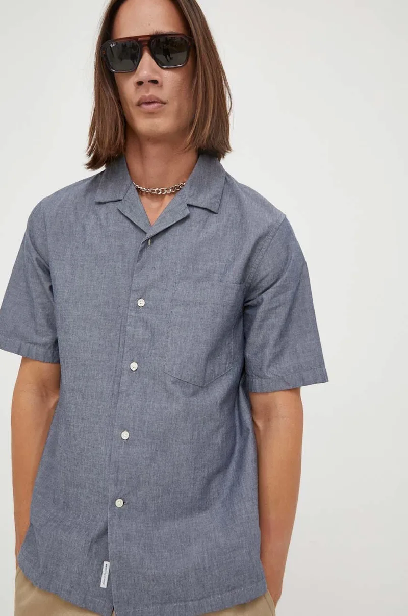 Βαμβακερό πουκάμισο Marc O'Polo DENIM