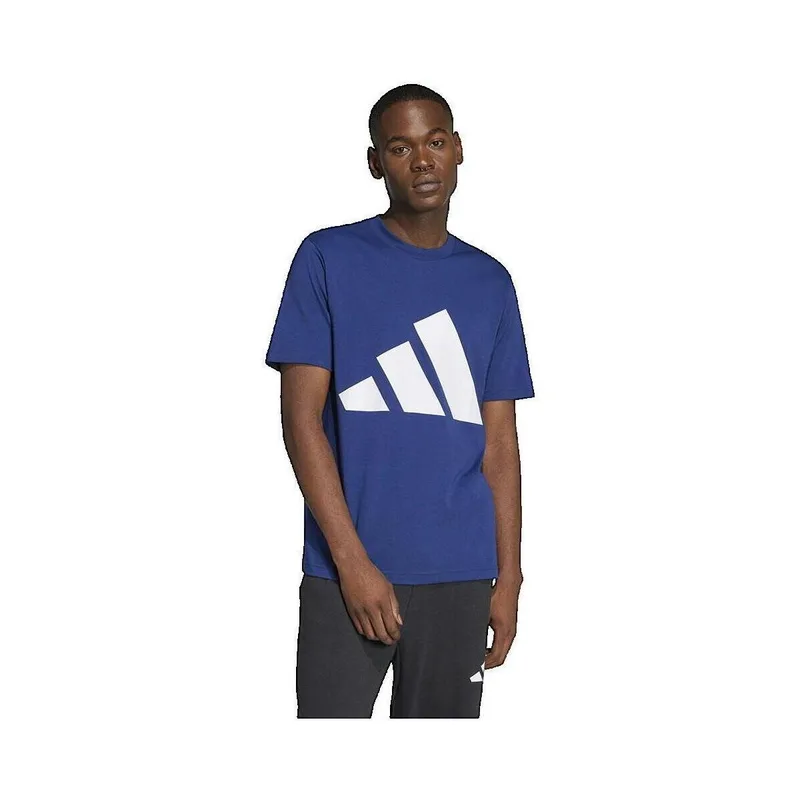 T-shirt με κοντά μανίκια adidas T-shirt Essentials Big Logo Marine