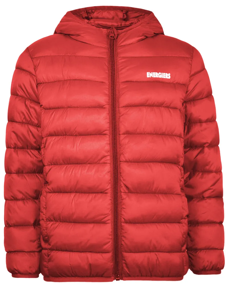Unisex puffer τζάκετ - ΚΟΚΚΙΝΟ 18-122625-1