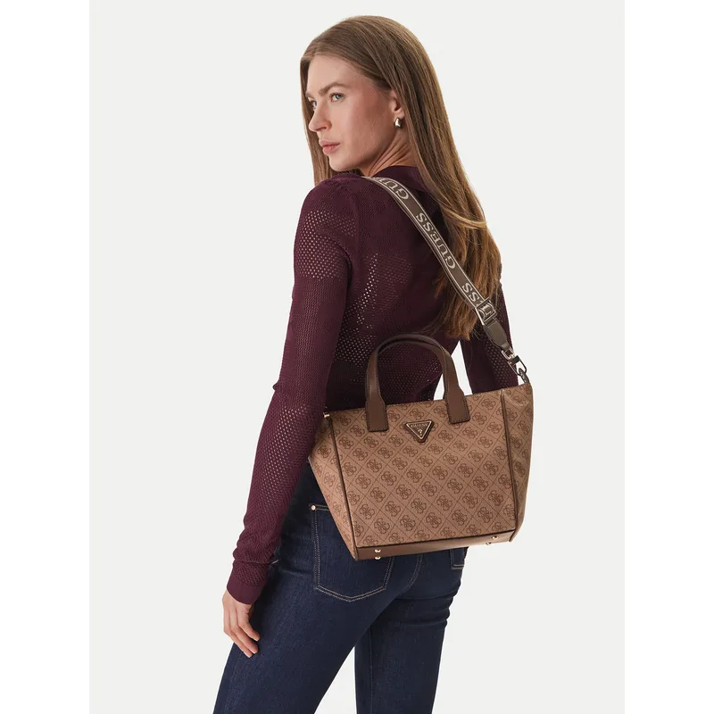 Τσάντα Guess Follie Travel TWLB96 76019 Μπεζ
