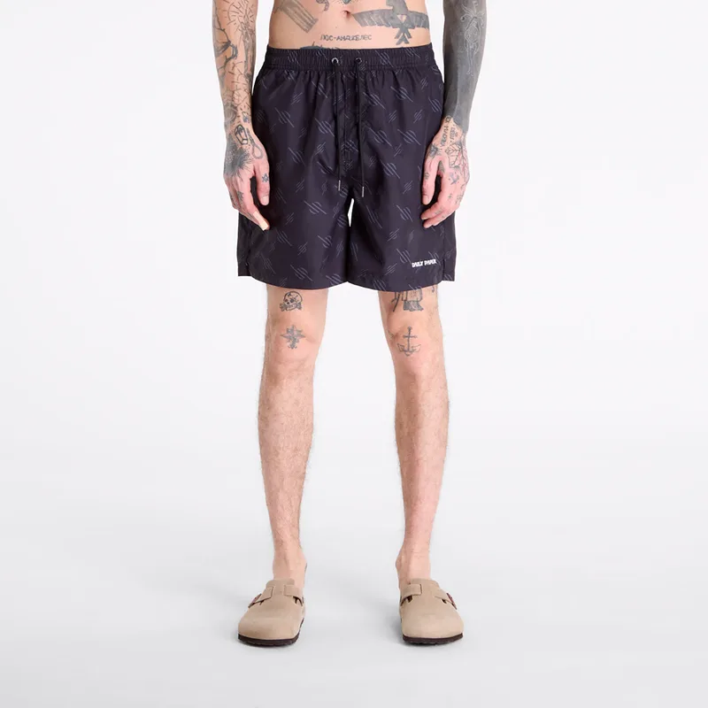 Μαγιό Daily Paper Irregular Monogram Swimshorts Black M