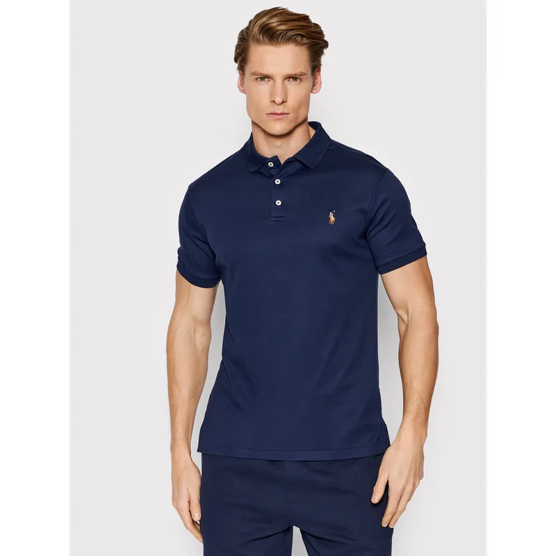 Polo Ralph Lauren Polo 710685514003 Σκούρο μπλε Slim Fit