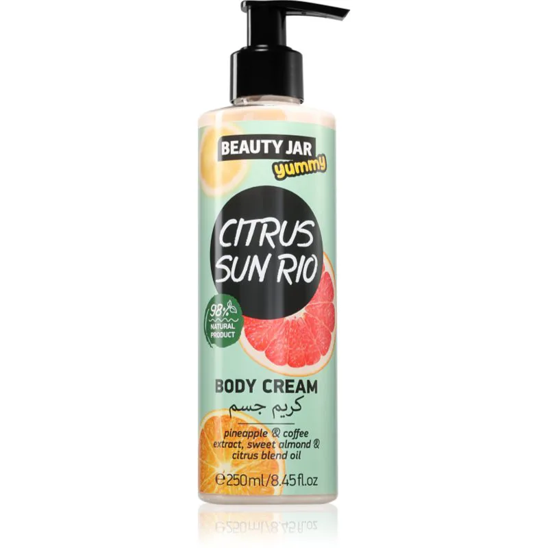 Beauty Jar Yummy Citrus Sun Rio Κρέμα σώματος 250 ml