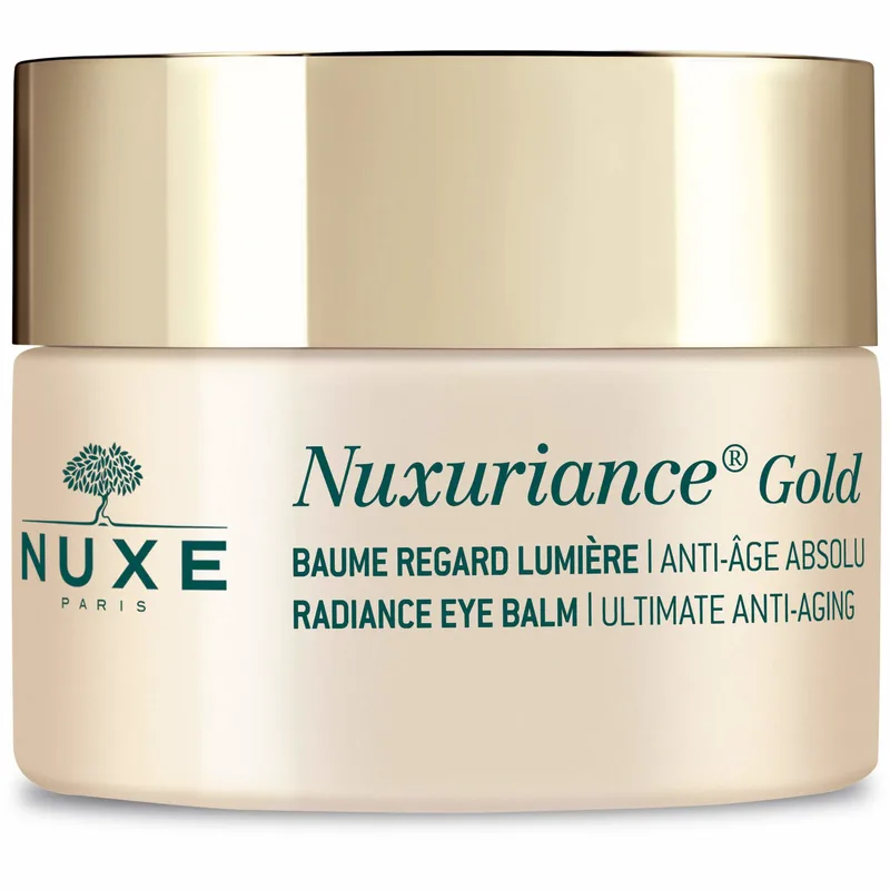 Nuxe Nuxuriance Χρυσό Radiance Eye Balm Βάλσαμο Λάμψης, Θρέψης & Απόλυτης Αντιγήρανσης της Κουρασμένης Περιοχής των Ματιών 15ml