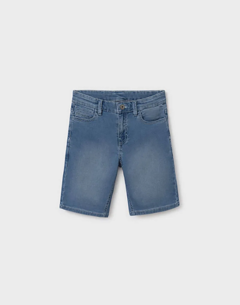 MAYORAL ΒΕΡΜΟΥΔΑ SOFT DENIM 5ΤΣΕΠΗ 06203A-021 DenimBlue