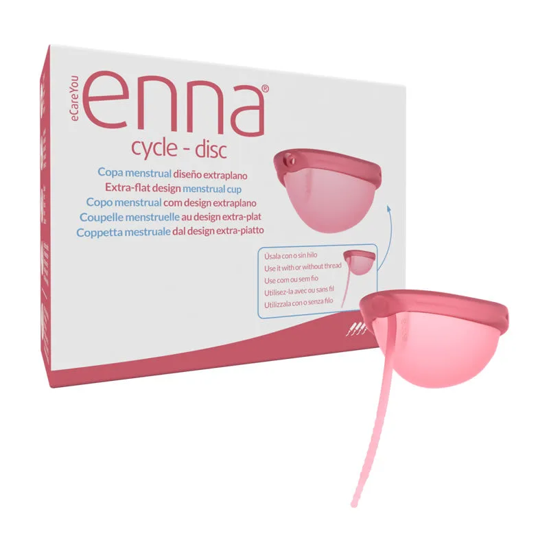 Menstrual cup disc cycle Enna