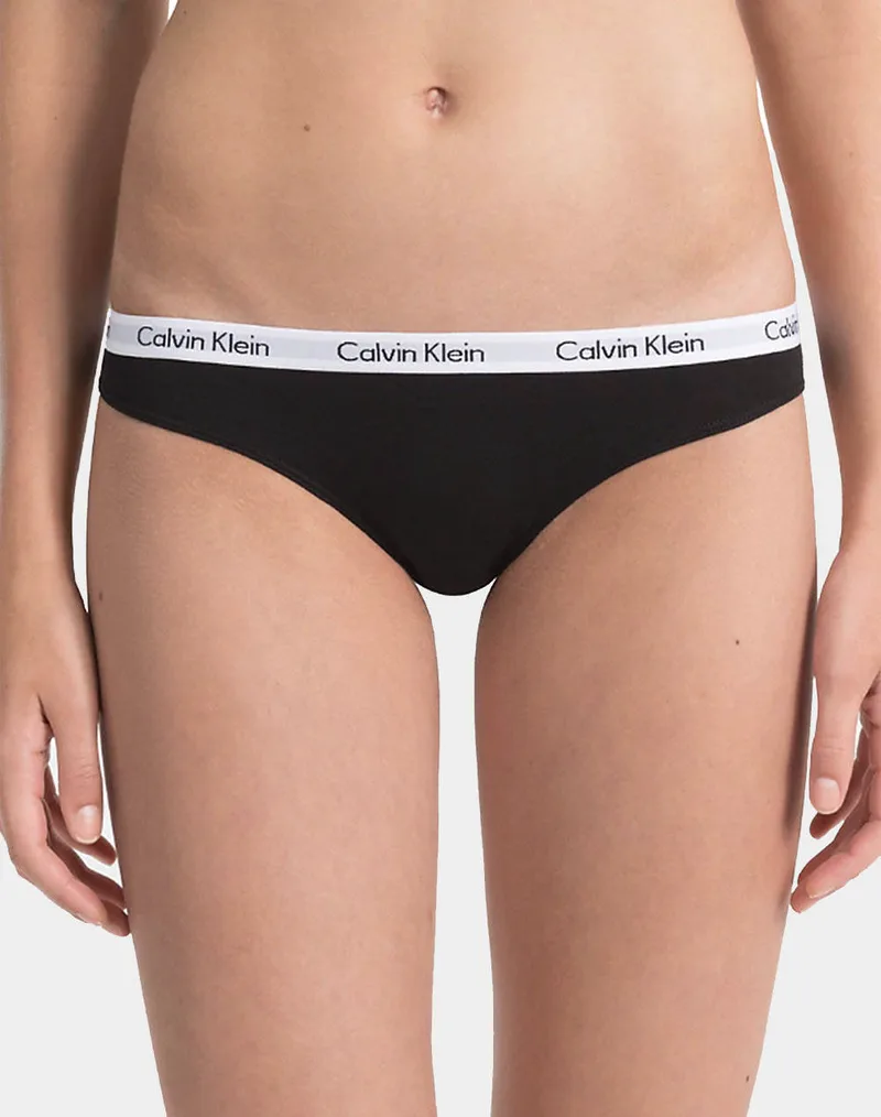 CALVIN KLEIN JEANS BIKINI 3PK 000QD3588E-001 Black