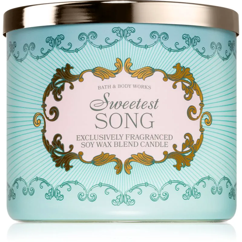 Bath & Body Works Sweetest Song αρωματικό κερί 411 γρ