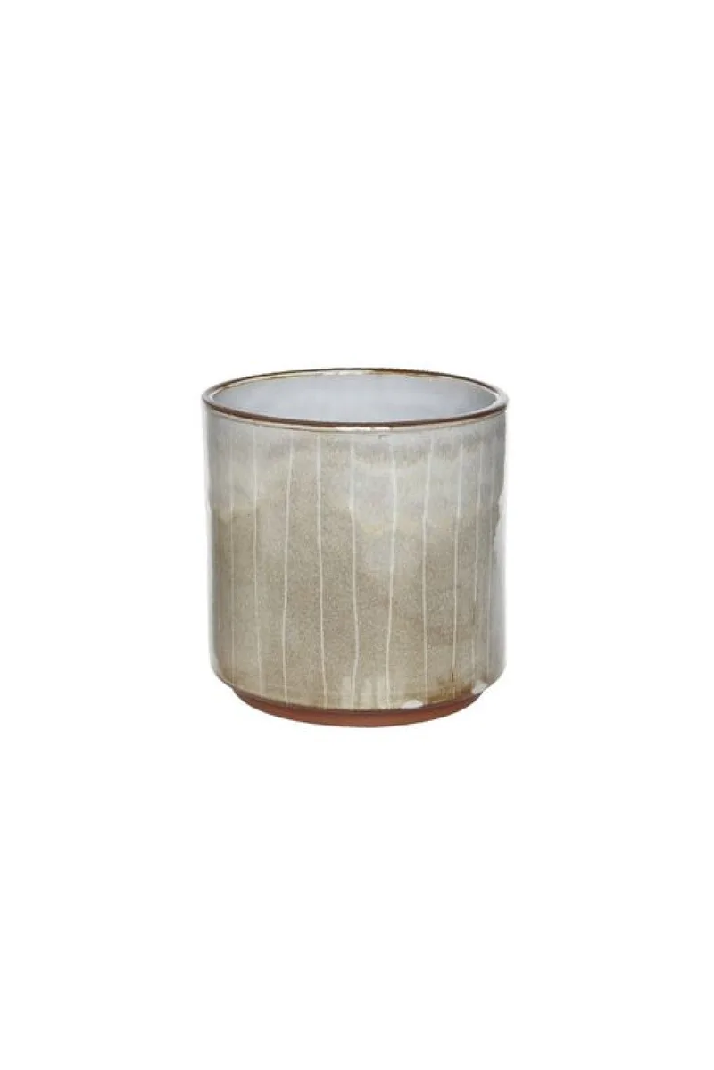 Κασπώ Τερακότα 13x13x12.5cm Μπεζ Kaeming