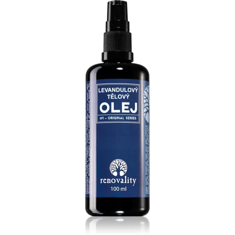Renovality Original Series Lavender Body Oil λάδι για μασάζ σώματος 100 ml