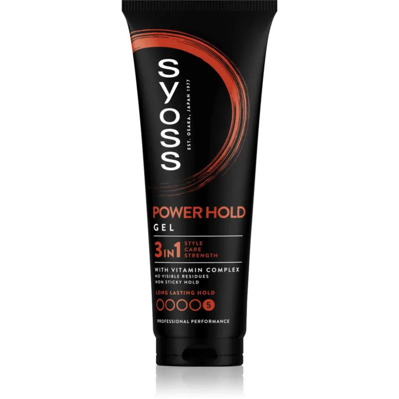Syoss Power Hold αναδιαμορφωτικό τζελ με εξτρα δυνατό κράτημα 250 ml