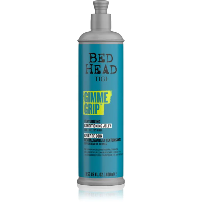 TIGI Gimme Grip Texturizing Conditioning Jelly τζελ κοντίσιονερ για καθορισμό και το σχήμα 400 ml