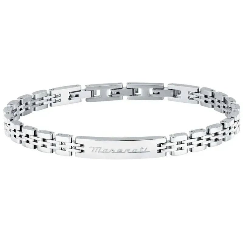Βραχιόλι ανδρικό Maserati Iconic Stainless Steel JM424AVD65 JM424AVD65 Ατσάλι