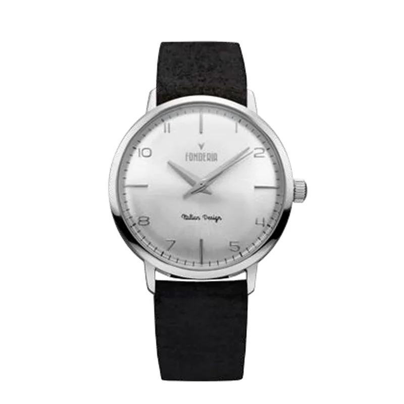 Ρολόι Ανδρικό Strap, Stainless Steel, Black, Fonderia, κωδ.P-6A003US6