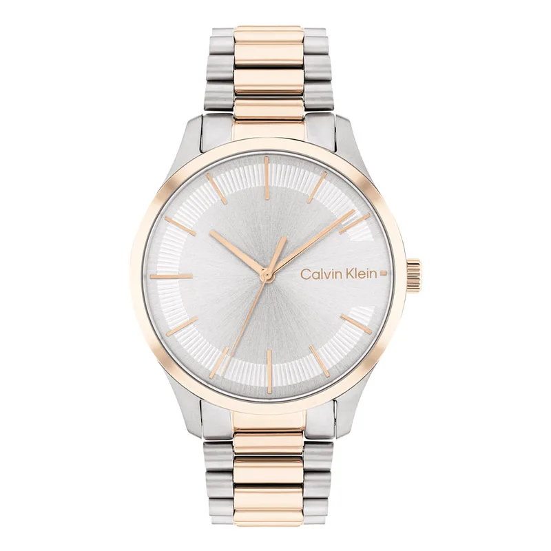 CALVIN KLEIN Iconic Two Tone Stainless Steel Bracelet 25200044