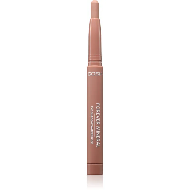 GOSH COPENHAGEN Forever Mineral Matte μακράς διαρκείας σκιές ματιών σε μολύβι απόχρωση 015 Matt Nougat 1.4 γρ