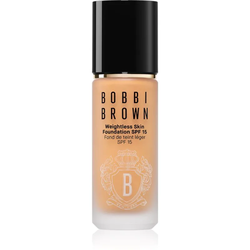 Bobbi Brown Weightless Skin Foundation SPF 15 μακράς διαρκείας μεικ απ με ενυδατικό αποτέλεσμα απόχρωση Honey 30 ml