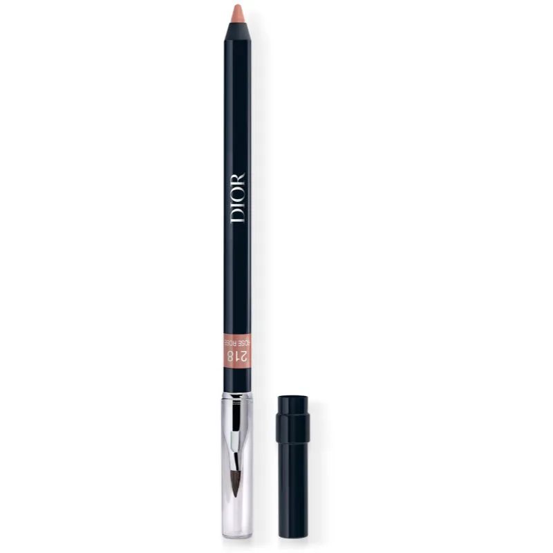 DIOR Rouge Dior Contour μακράς διαρκείας μολύβι για τα χείλη απόχρωση 218 Rose Rose 1.2 γρ