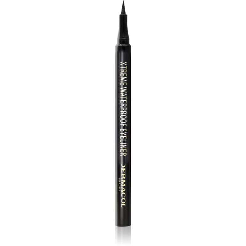 Dermacol Precise Black 20h αδιάβροχο eyeliner ακριβείας Τα μάτια Black 1 ml